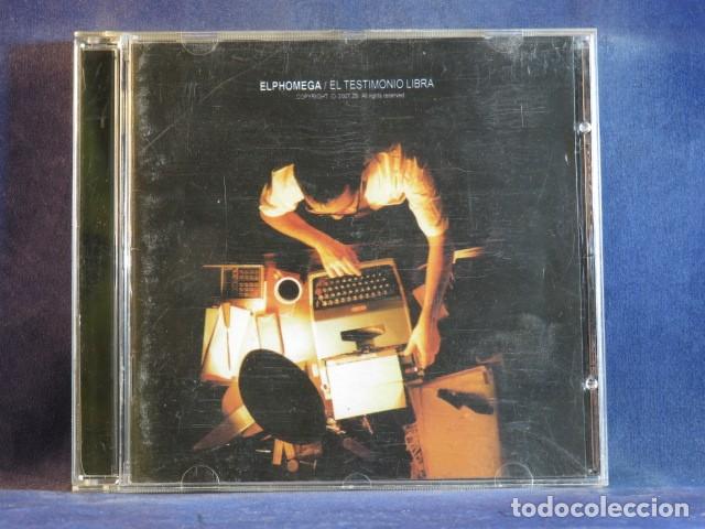 CDs de M&uacute;sica: ELPHOMEGA &ndash; EL TESTIMONIO LIBRA - CD