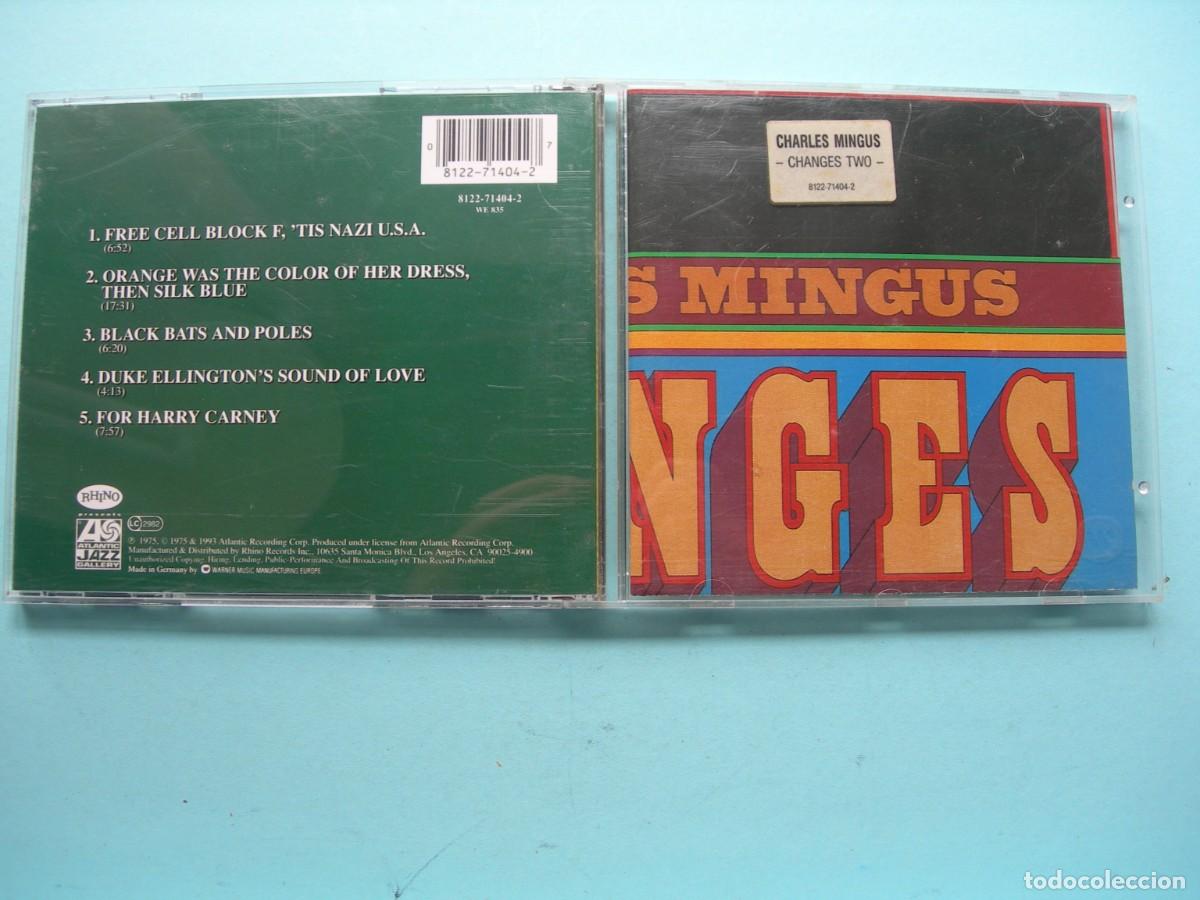 CDs de m&uacute;sica: CHARLES MINGUS / CHANGES TWO / CD / 5 TEMAS / JAZZ / COLECCI&Oacute;N PARTICULAR - Foto 1