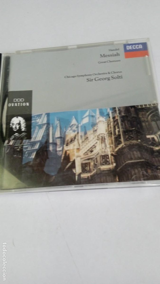 CD di Musica: MESSIAH Haendel Chicago Synphony Orchestra &Chorus