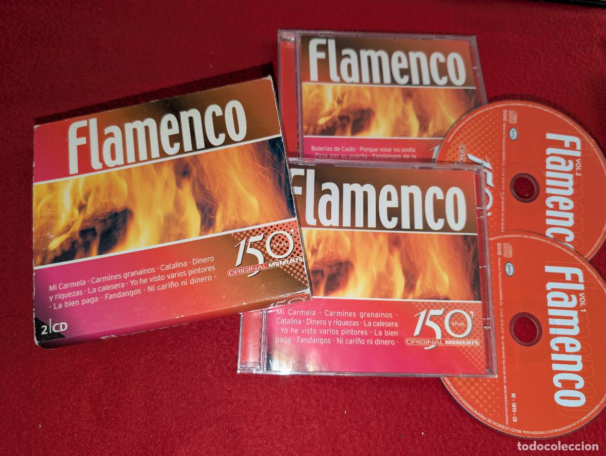 CDs de M&uacute;sica: FLAMENCO 2CD Original moments 2003 50 canciones MONTOYA+MARCHENA+CAMARON+ARENAS++