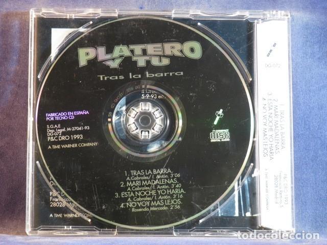 CDs de m&uacute;sica: PLATERO Y TU - TRAS LA BARRA - CD - Foto 2
