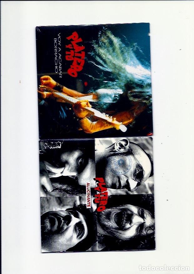 CDs de M&uacute;sica: PLATERO Y TU. Voy a acabar borracho. Alucinante (2 cd single)