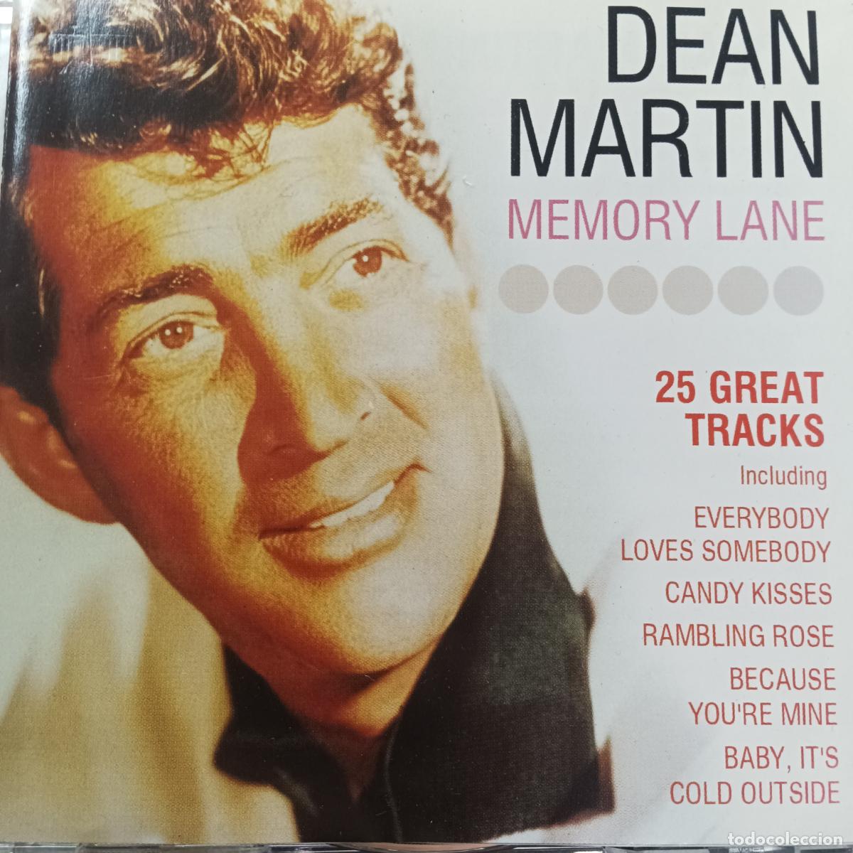 CDs de M&uacute;sica: DEAN MARTIN CD MEMORY LANE.