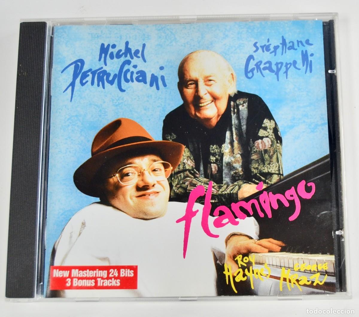 CDs de M&uacute;sica: Michel Petrucciani y St&eacute;phane Grapelli. &rdquo;Flamingo&rdquo;. 1 cd. Francia 2008. Disques Dreyfus. Buen estado