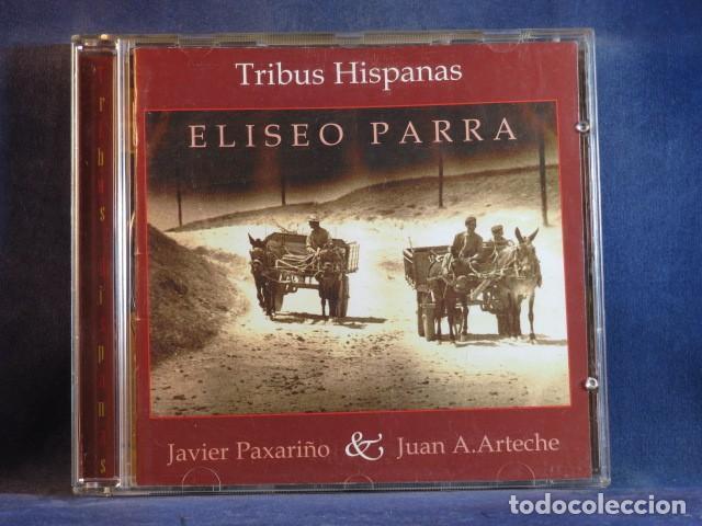 CDs de M&uacute;sica: ELISEO PARRA CON JAVIER PAXARI&Ntilde;O & JUAN ALBERTO ARTECHE &ndash; TRIBUS HISPANAS - CD
