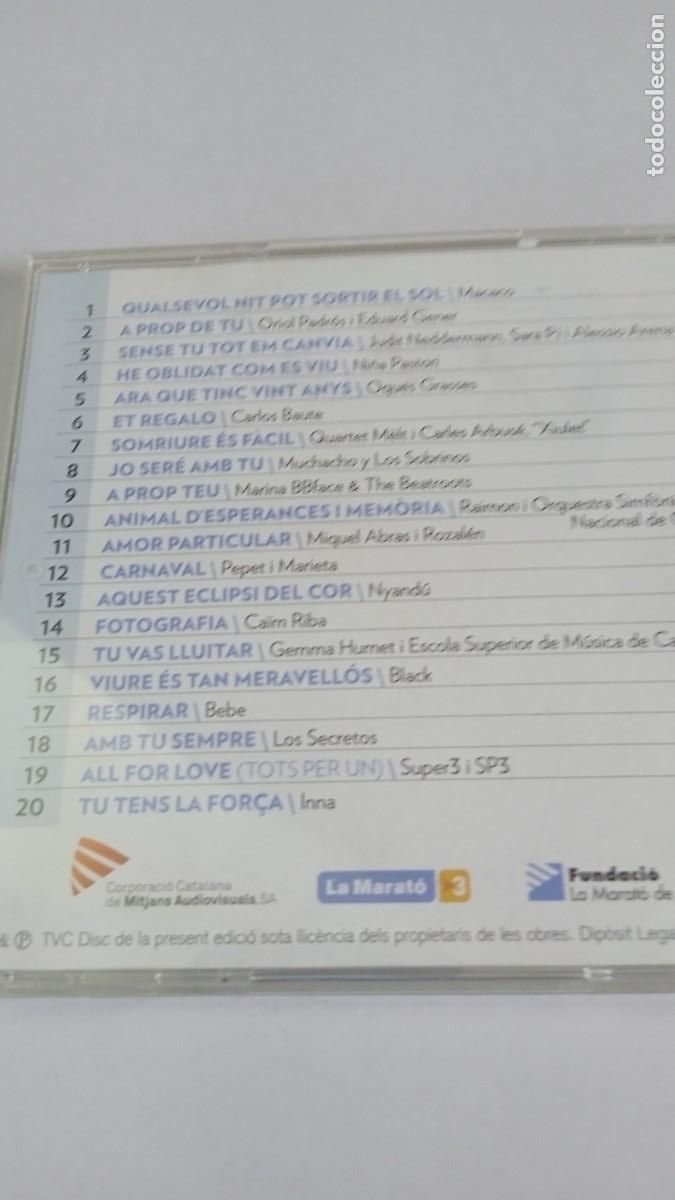 CDs de m&uacute;sica: EL DISC DE LA MARAT&Oacute; 15 - Foto 3