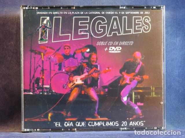 CDs de M&uacute;sica: ILEGALES &ndash; EL D&Iacute;A QUE CUMPLIMOS 20 A&Ntilde;OS - 2 CD + DVD