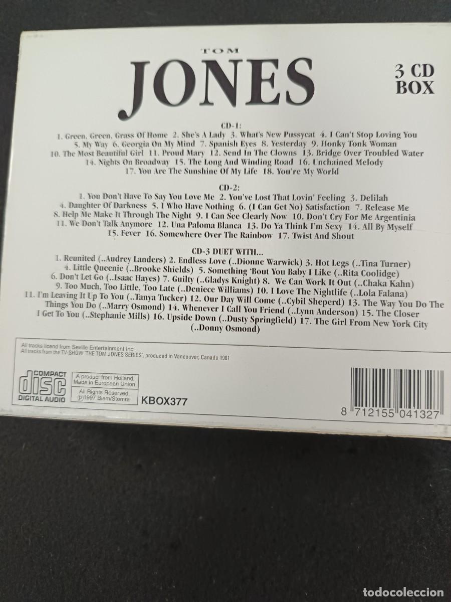 CDs de m&uacute;sica: 3 CD - BOX. TOM JONES. - Foto 2