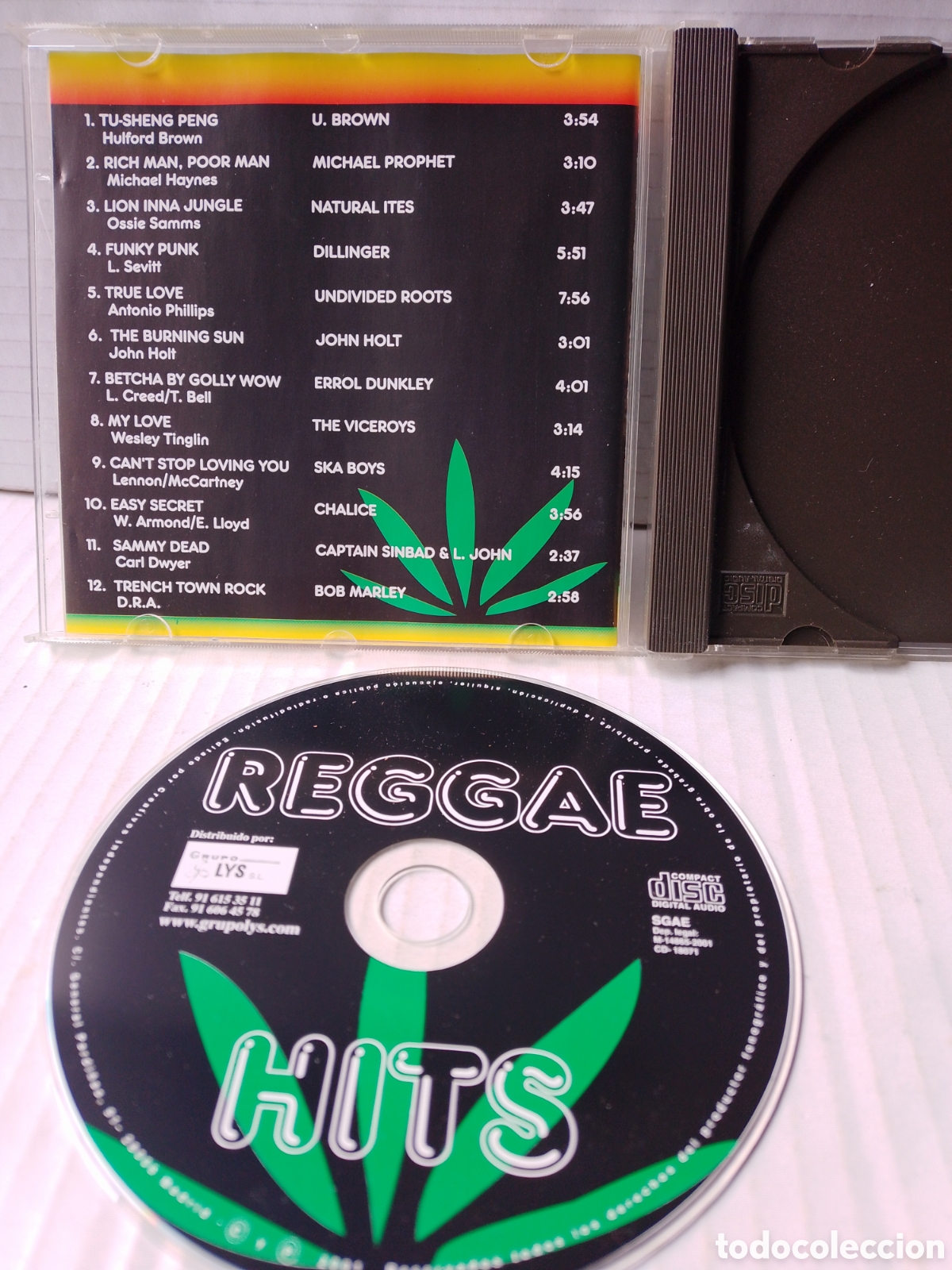 CDs de m&uacute;sica: REGGAE HITS - CD - 2001 - Foto 2