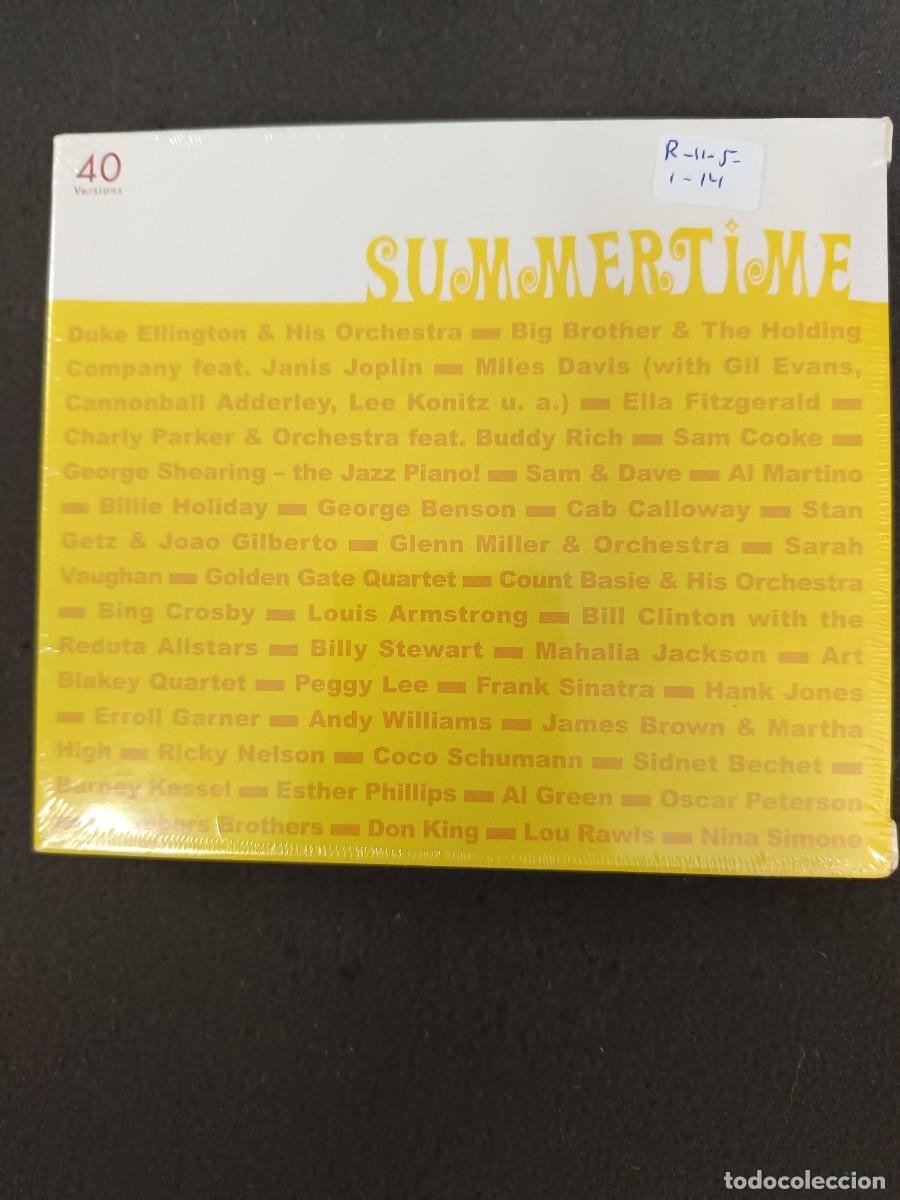 CDs de M&uacute;sica: 2 CD BOX. SUMMERTIME. 40 VERSIONS. DUKE ELLINGTON, JANIS JOPLIN, MILES DAVIS Y MUCHOS OTROS