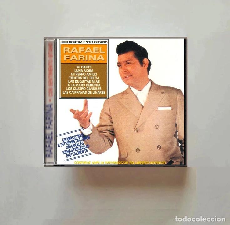 CDs de M&uacute;sica: RAFAEL FARINA. CON SENTIDO GITANO. GRABACIONES INTERPRETACIONES ORIGINALES REMASTERIZADAS CD