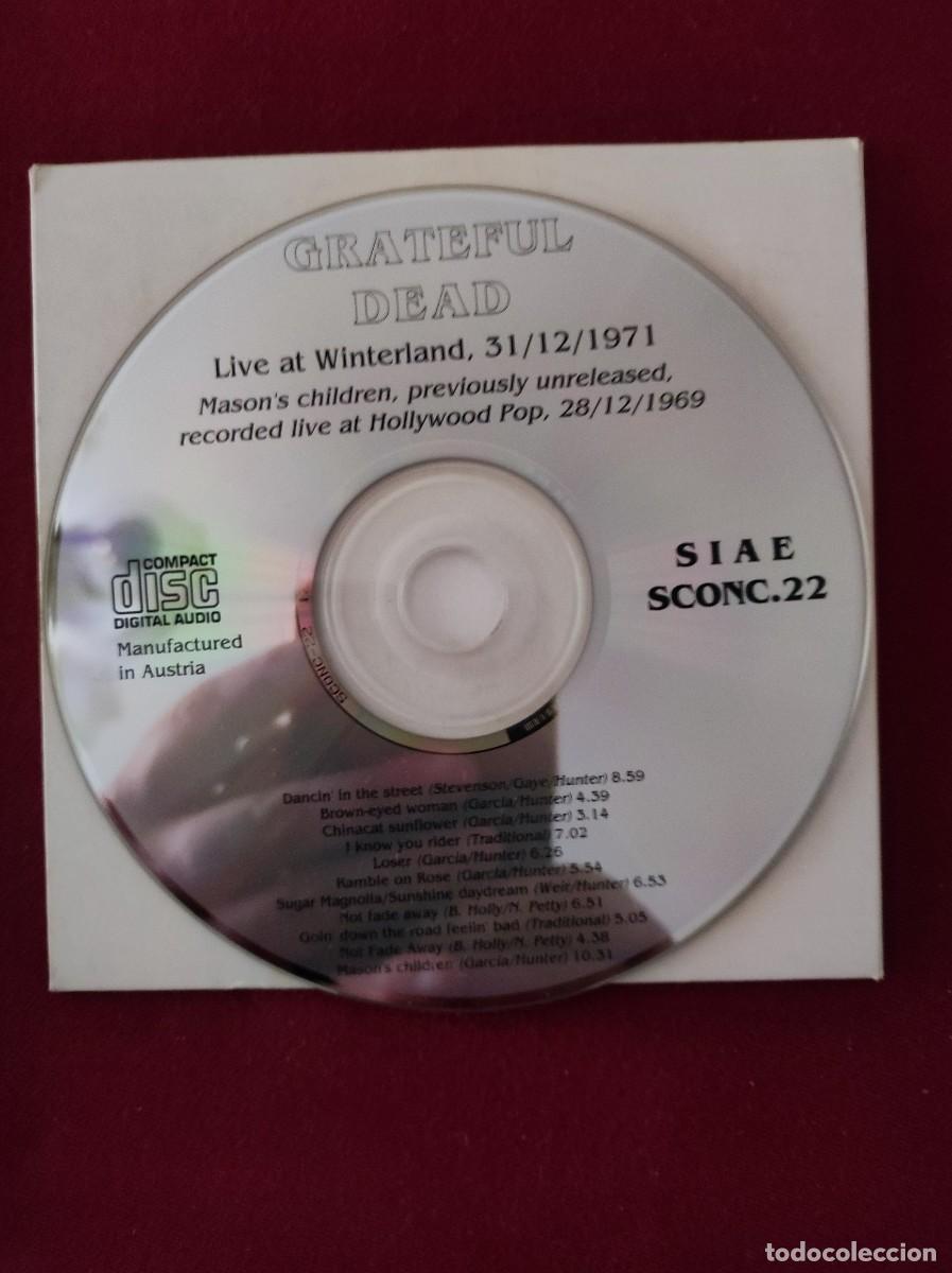CDs de m&uacute;sica: Libro + CD Grateful Dead &rdquo;A Trip Without A Ticket&rdquo; - Edici&oacute;n 1992 - Foto 3