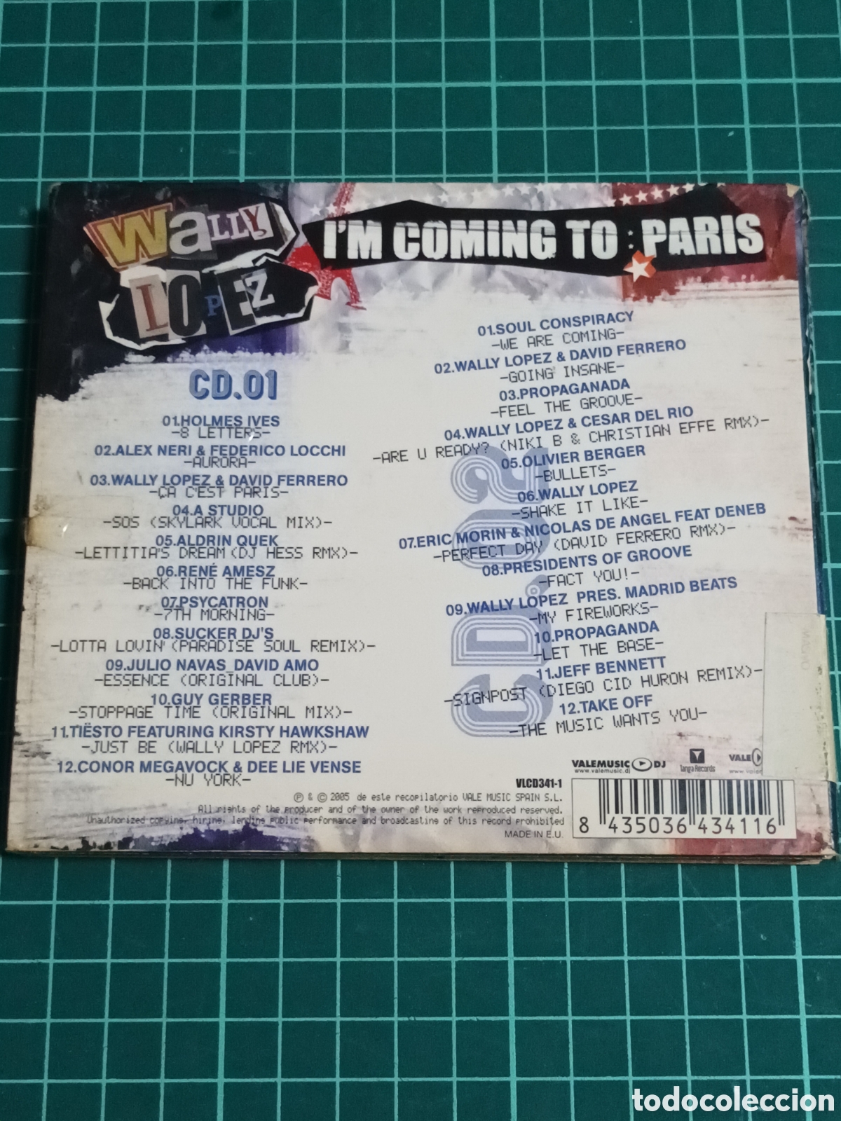 CDs de m&uacute;sica: Wally L&oacute;pez paris 2cds - Foto 3