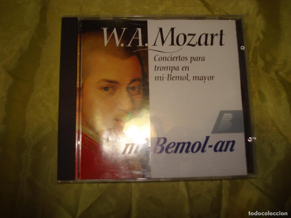 CDs de M&uacute;sica: W. A. MOZART. CONCIERTOS PARA TROMPA EN MI-BEMOL, MAYOR. CD. IMPECABLE