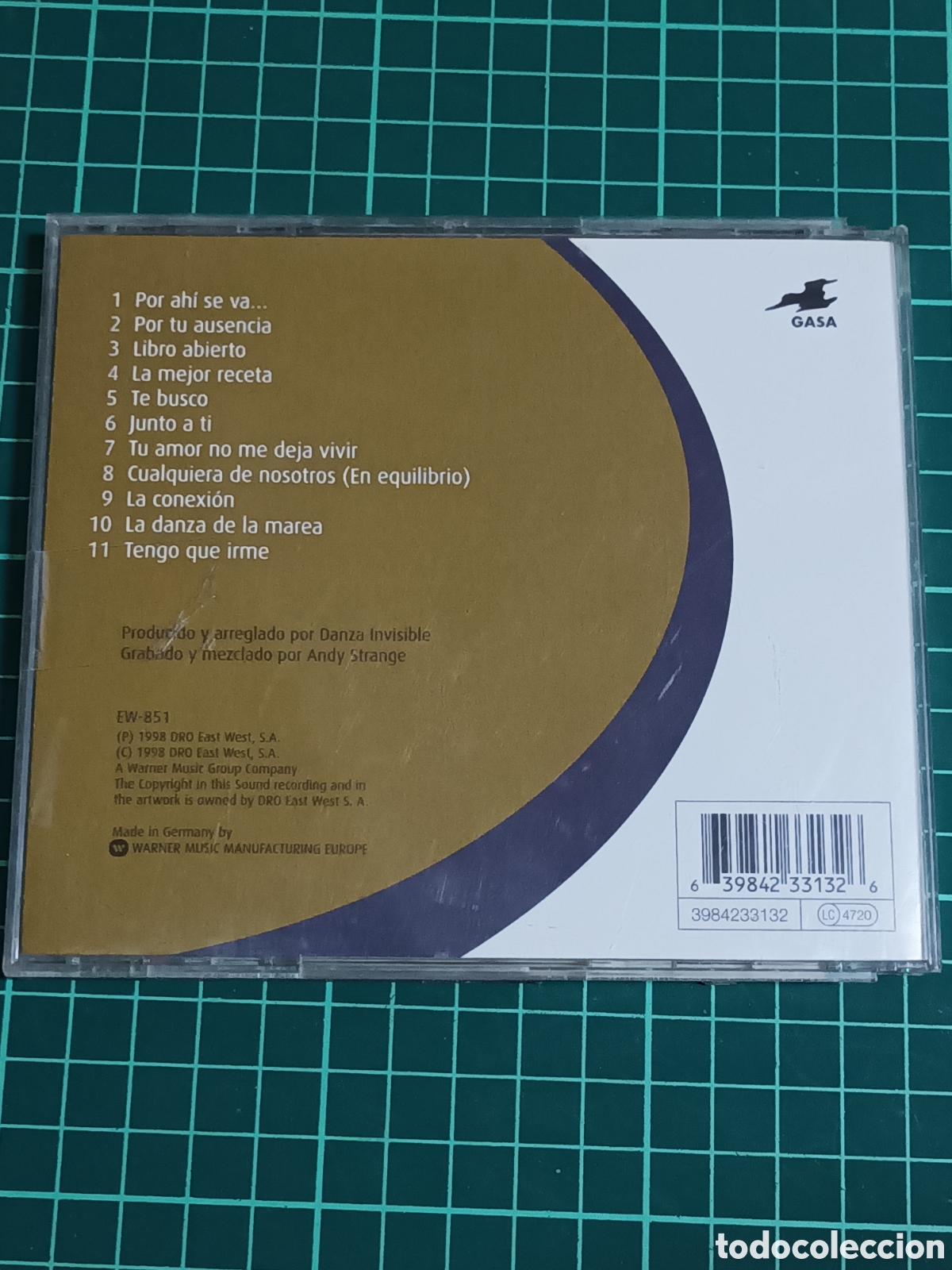 CDs de m&uacute;sica: Danza invisible con equilibrio - Foto 2