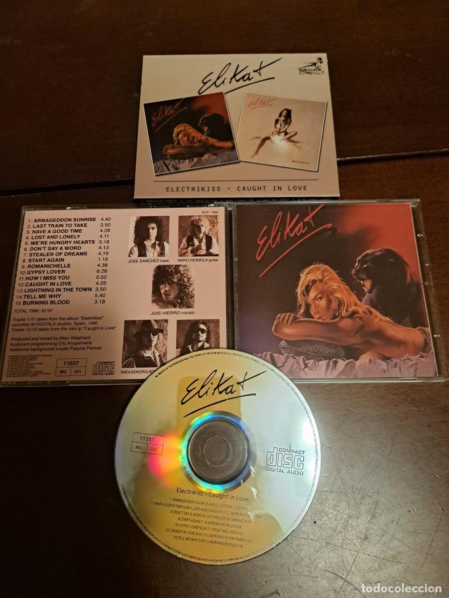 CDs de M&uacute;sica: Elikat - CD - Electrikiss + Caught In Love - RECOPILATORIO - HARD ROCK