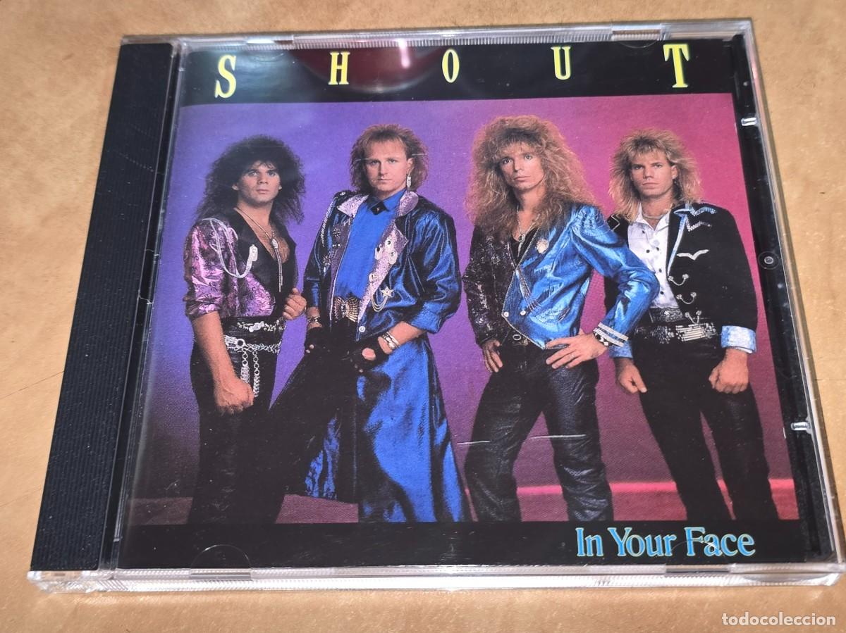 CDs de M&uacute;sica: SHOUT CD In your face 1989, Hard Rock/AOR, Cristian Hard Rock-Stryper-Whitecross-Dokken-Motley Crue