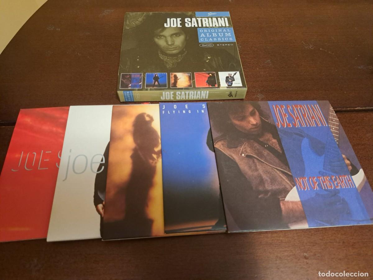 CDs de M&uacute;sica: JOE SATRIANI - 5 CD - ORIGINAL ALBUM CLASSICS - SURFING + FLYIMG + EXTREMIST - NUEVO
