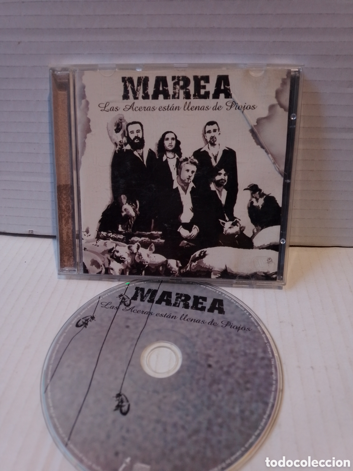 CDs de M&uacute;sica: MAREA - LAS ACERAS ESTAN LLENAS DE PIOJOS - CD