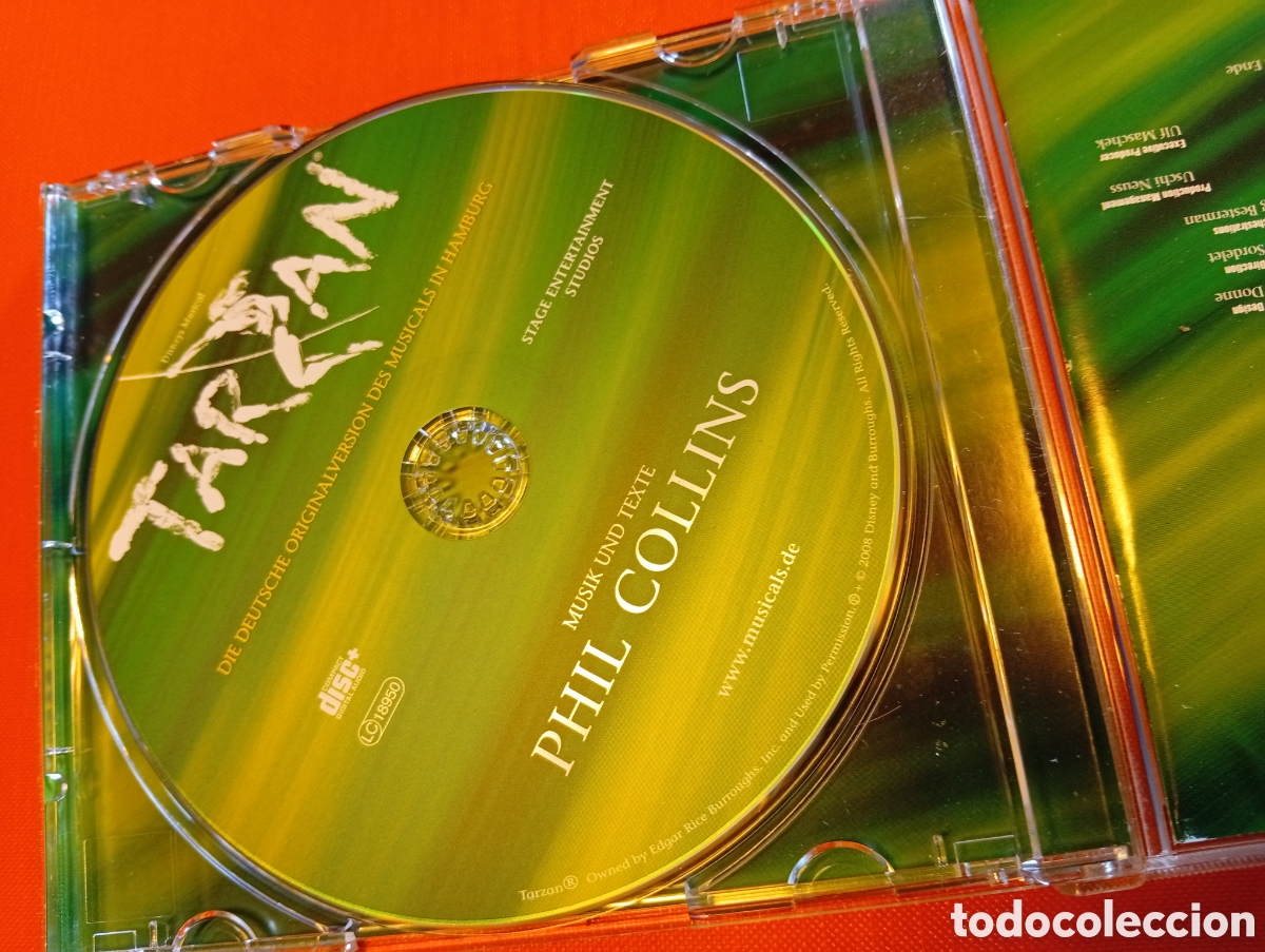 CDs de M&uacute;sica: Tarz&aacute;n Disney Phil Collins