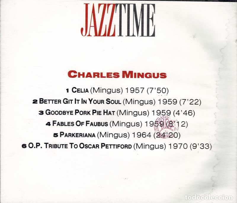 CDs de m&uacute;sica: Charles Mingus - Jazz Time. CD - Foto 2