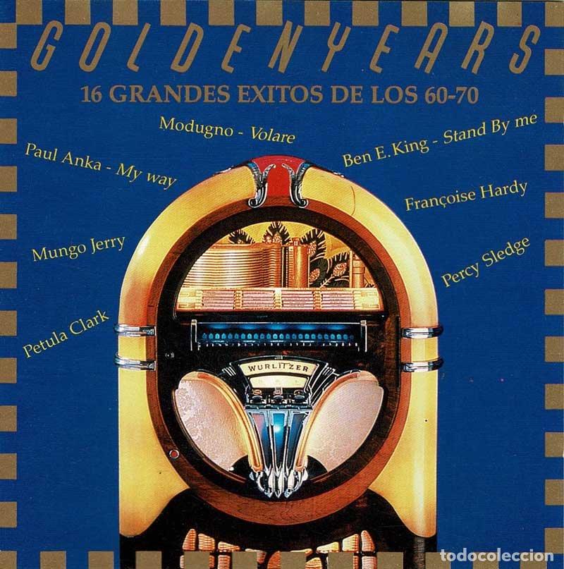 CDs de M&uacute;sica: Golden Years. 16 Grandes Exitos de los 60-70. CD
