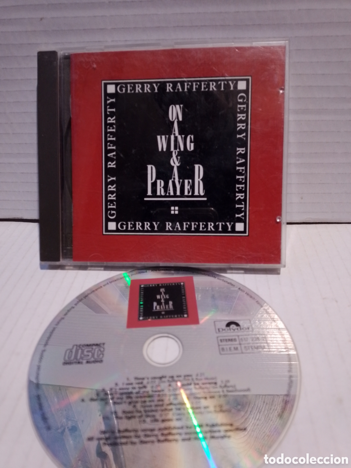 CDs de M&uacute;sica: ON A WING & A PRAYER - GERRY RAFFERTY - CD