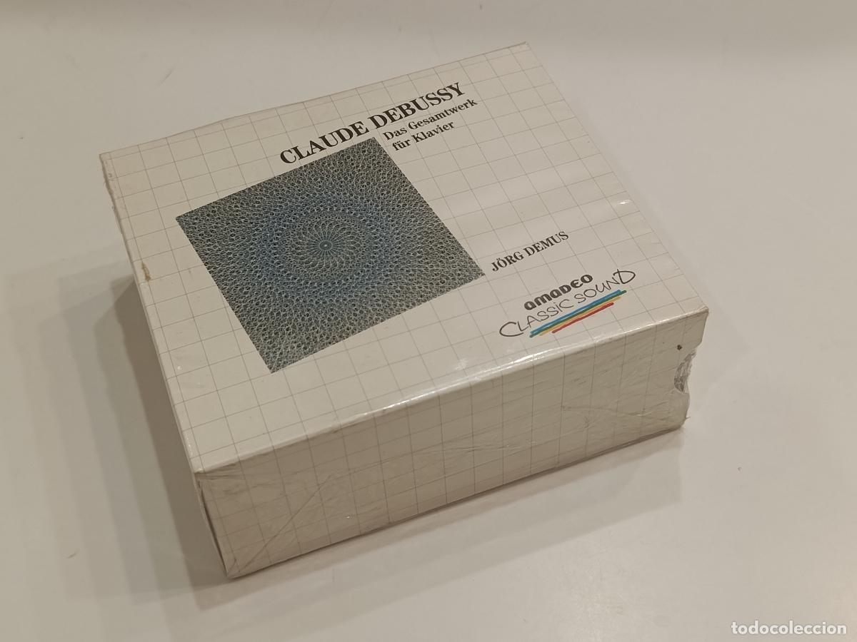 CDs de M&uacute;sica: CLAUDE DEBUSSY - DAS GESAMTWERK FUR KLAVIER - JORG DEMUS - AMADEO CLASSIC 5 CD 423 272-2 -PRECINTADO