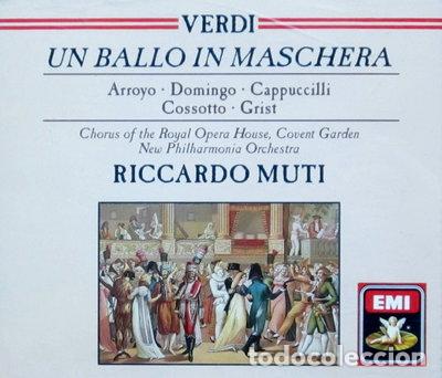 CDs de M&uacute;sica: Un Ballo in Maschera- 0077776957623