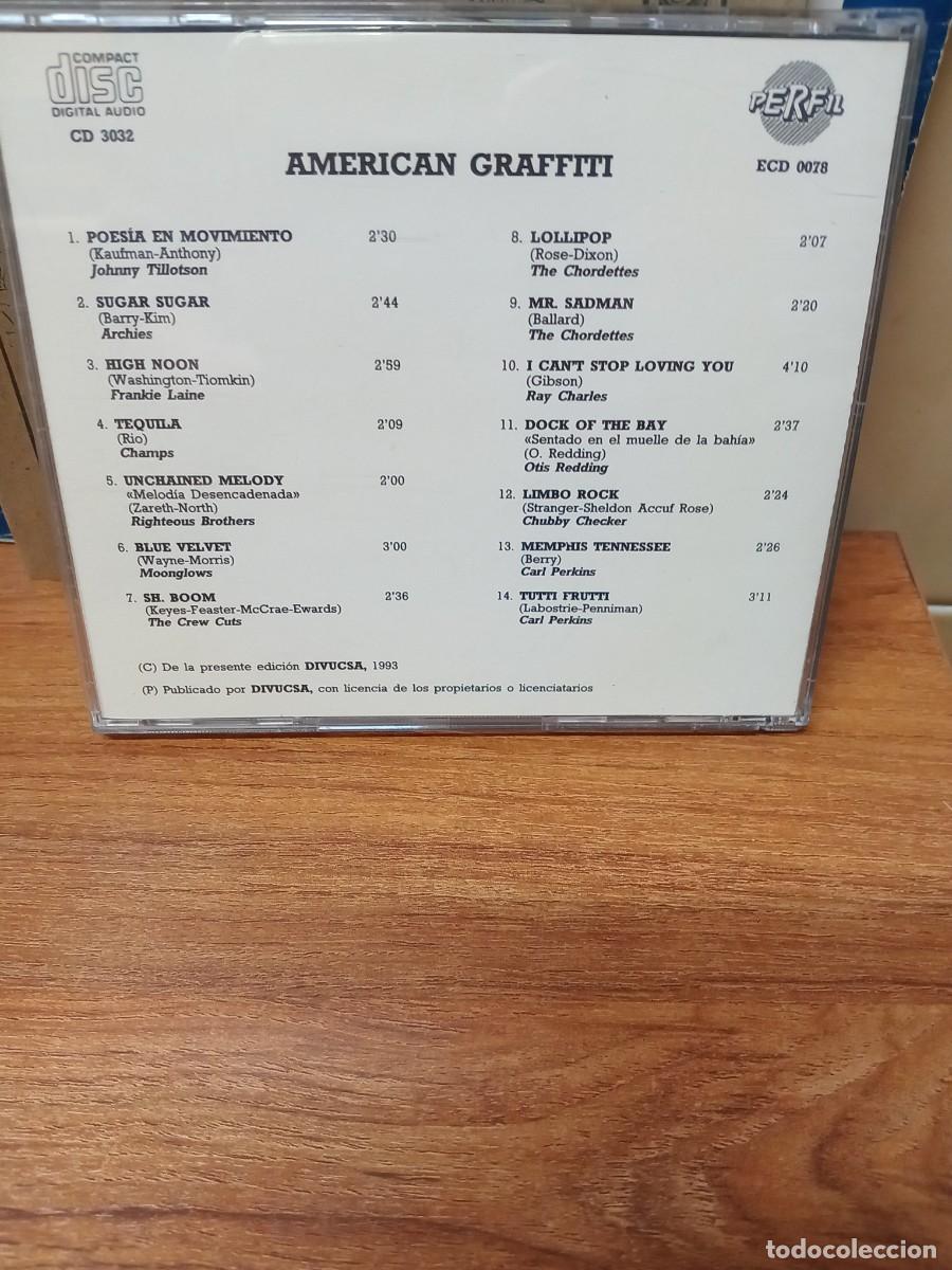 CDs de m&uacute;sica: AMERICAN GRAFFITI - CD - Foto 2