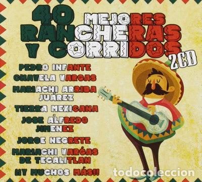 CDs de M&uacute;sica: 40 Mejores Rancheras y Corridos- 8430113811422