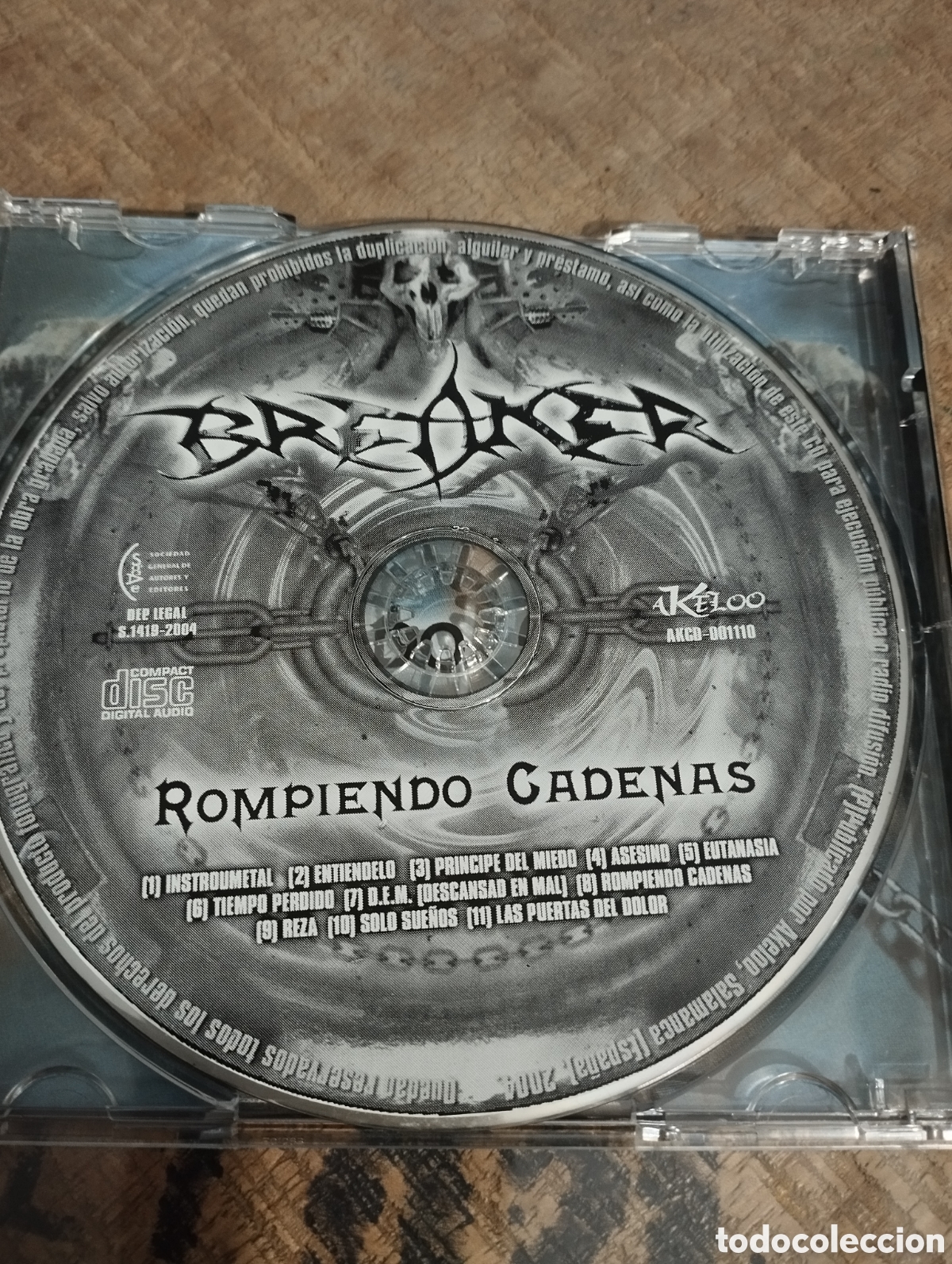CDs de m&uacute;sica: Cd Breaker t&iacute;tulo rompiendo cadenas - Foto 2
