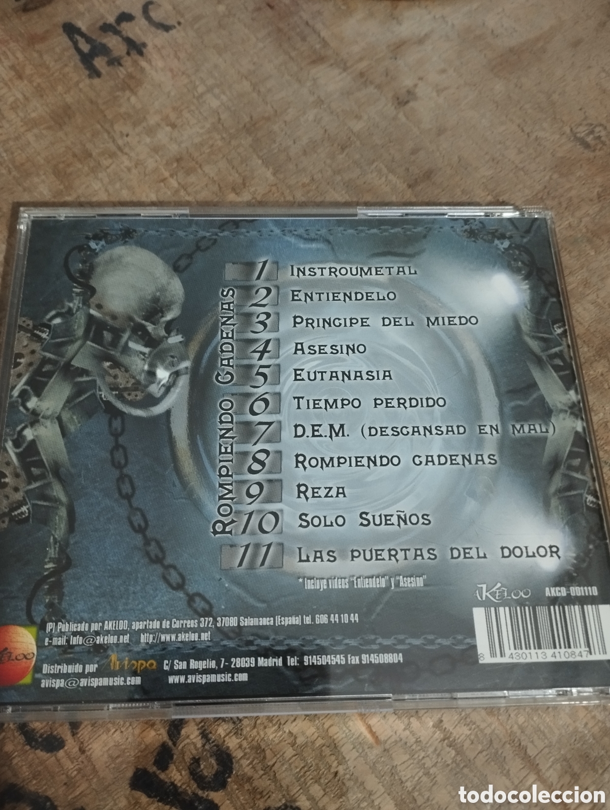 CDs de m&uacute;sica: Cd Breaker t&iacute;tulo rompiendo cadenas - Foto 3