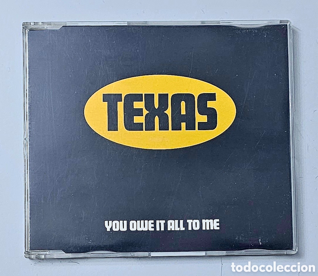 CDs de M&uacute;sica: CD TEXAS - You owe it all to me (UK - Vertigo - 1993) Promo? POP-ROCK ESCOCES