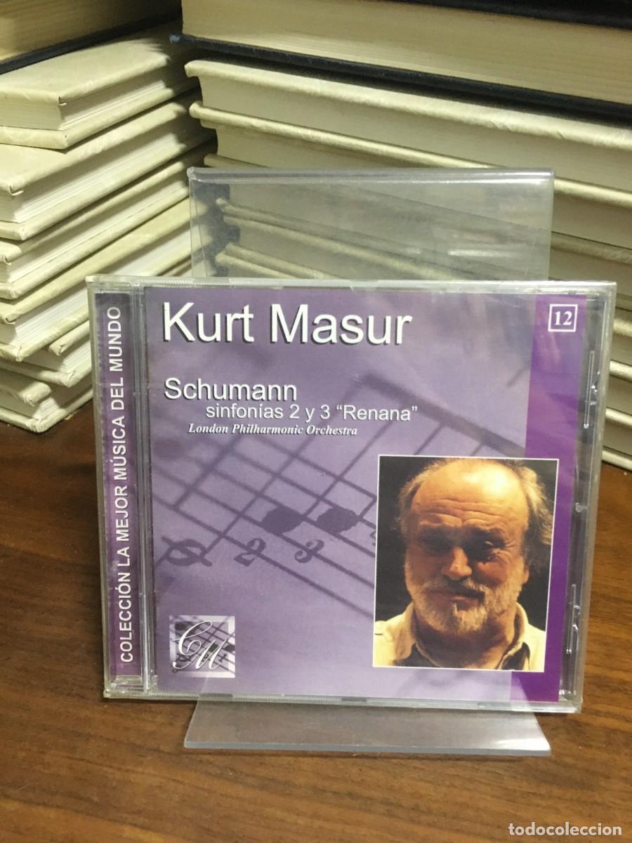 CDs de M&uacute;sica: Sinfon&iacute;as 2 y 3 &rdquo;Renana&rdquo; (Schumann) Kurt Masur / London Philharmonic Orchestra