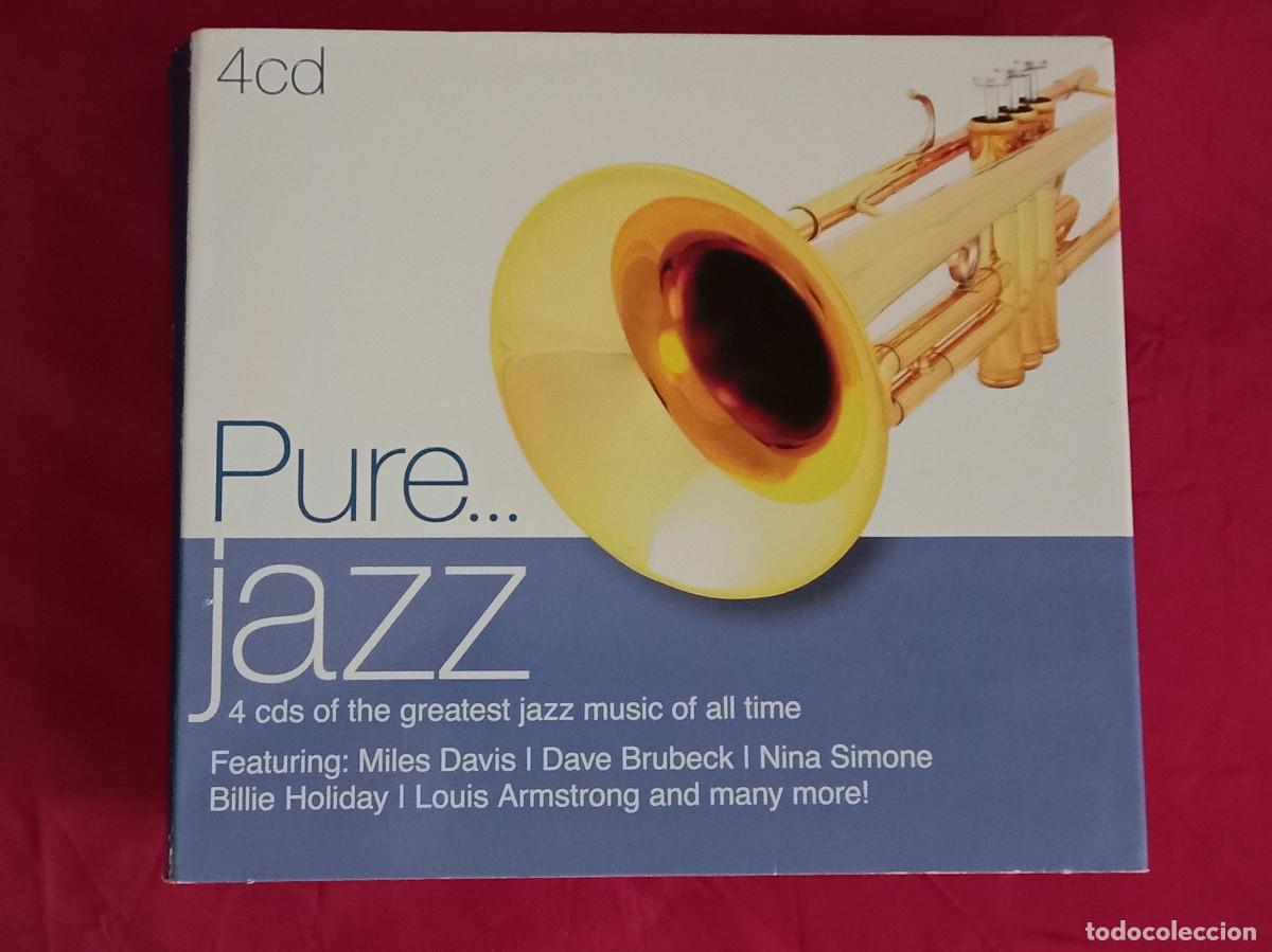 CDs de M&uacute;sica: Pure... Jazz - 4 CD&acute;s - Varios Artistas y Grupos - Edit. Sony Music Entertainment Limited. 2010
