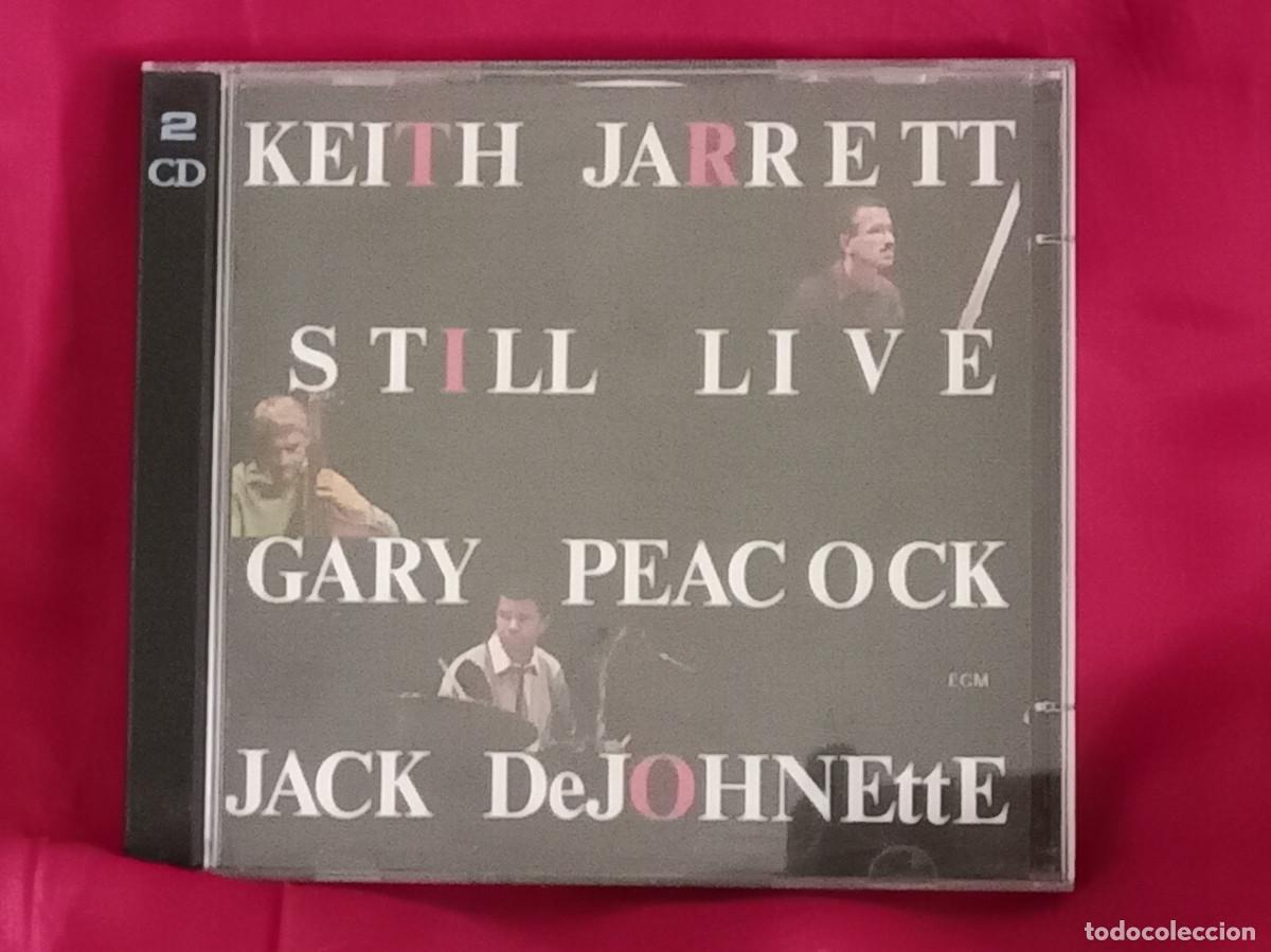 CDs de M&uacute;sica: Keith Jarrett / Still Live / Gary Peacock / Jack DeJohnette - 2 CD&acute;s - Edit. ECM Records. 1988