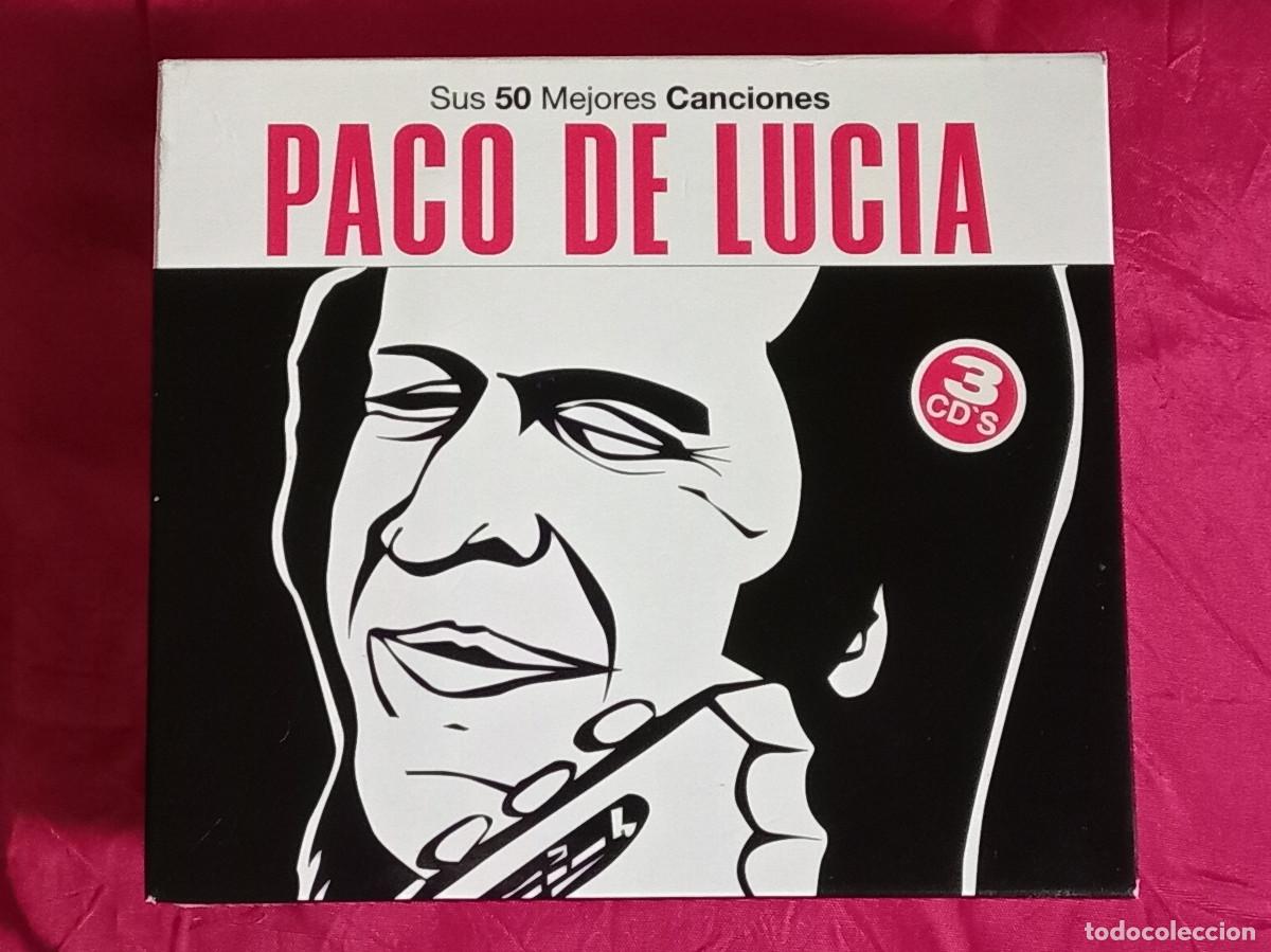 CDs de M&uacute;sica: Paco de Lucia - Sus 50 Mejores Canciones - 3 CD&acute;s - Edit. Universal Music Spain S.L. 2009