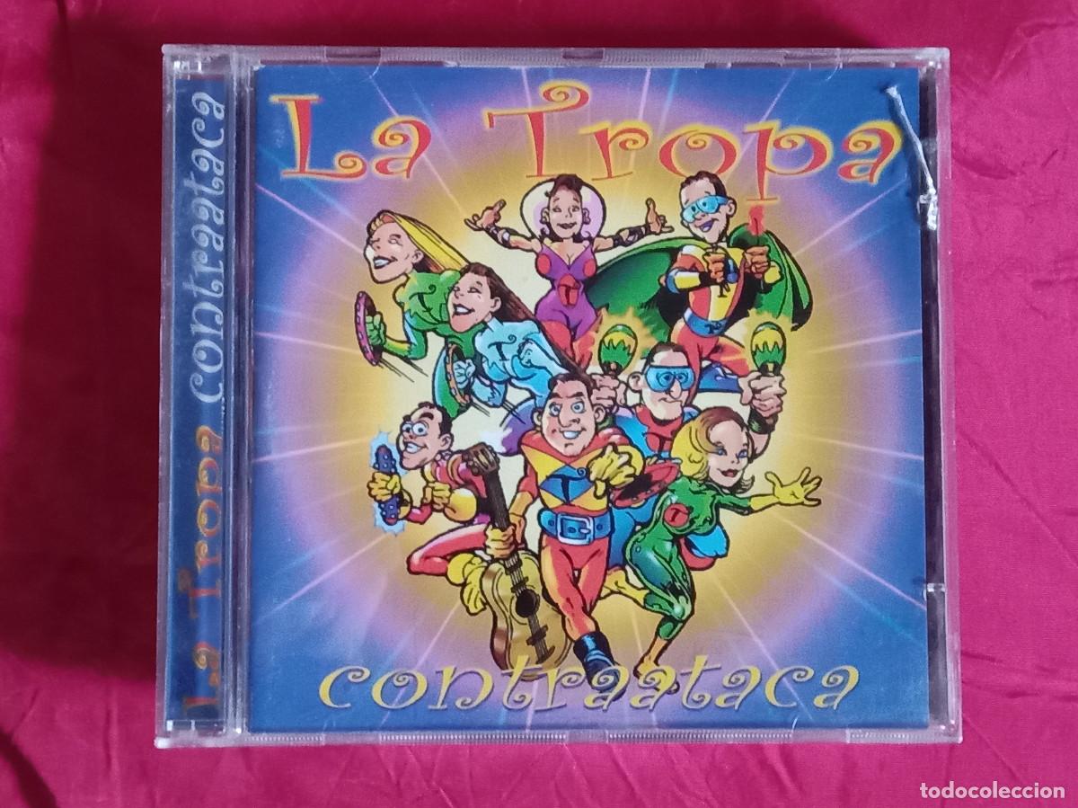 CDs de M&uacute;sica: La Tropa - Contraataca - Edit. Villam&uacute;sica S.L. 1999