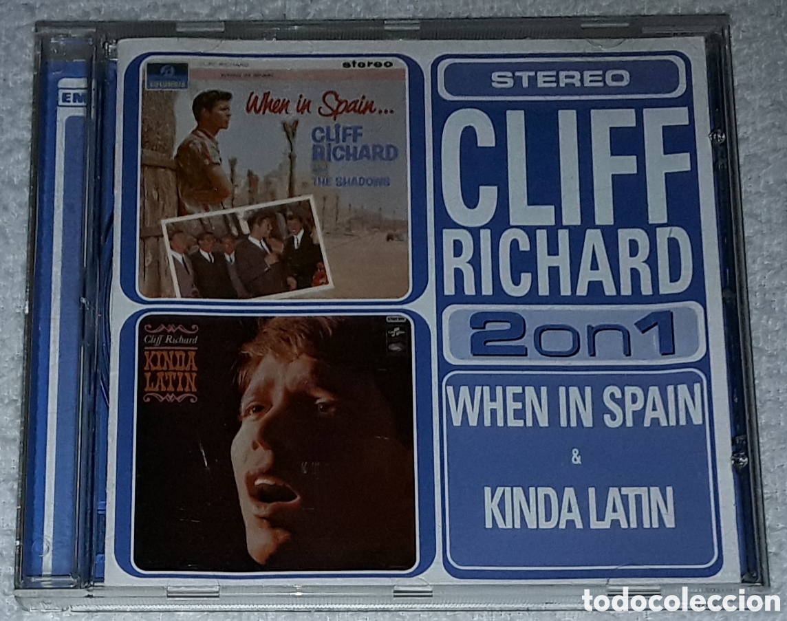 CDs de M&uacute;sica: CD - CLIFF RICHARD - WHEN IN SPAIN / KINDA LATIN