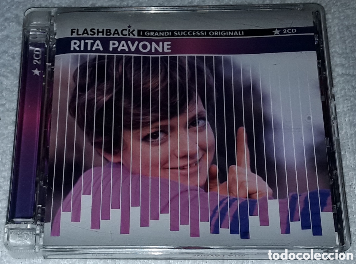 CDs de M&uacute;sica: 2CD - RITA PAVONE - FLASHBACK - RITA PAVONE - I GRANDI SUCCESSI ORIGINALI