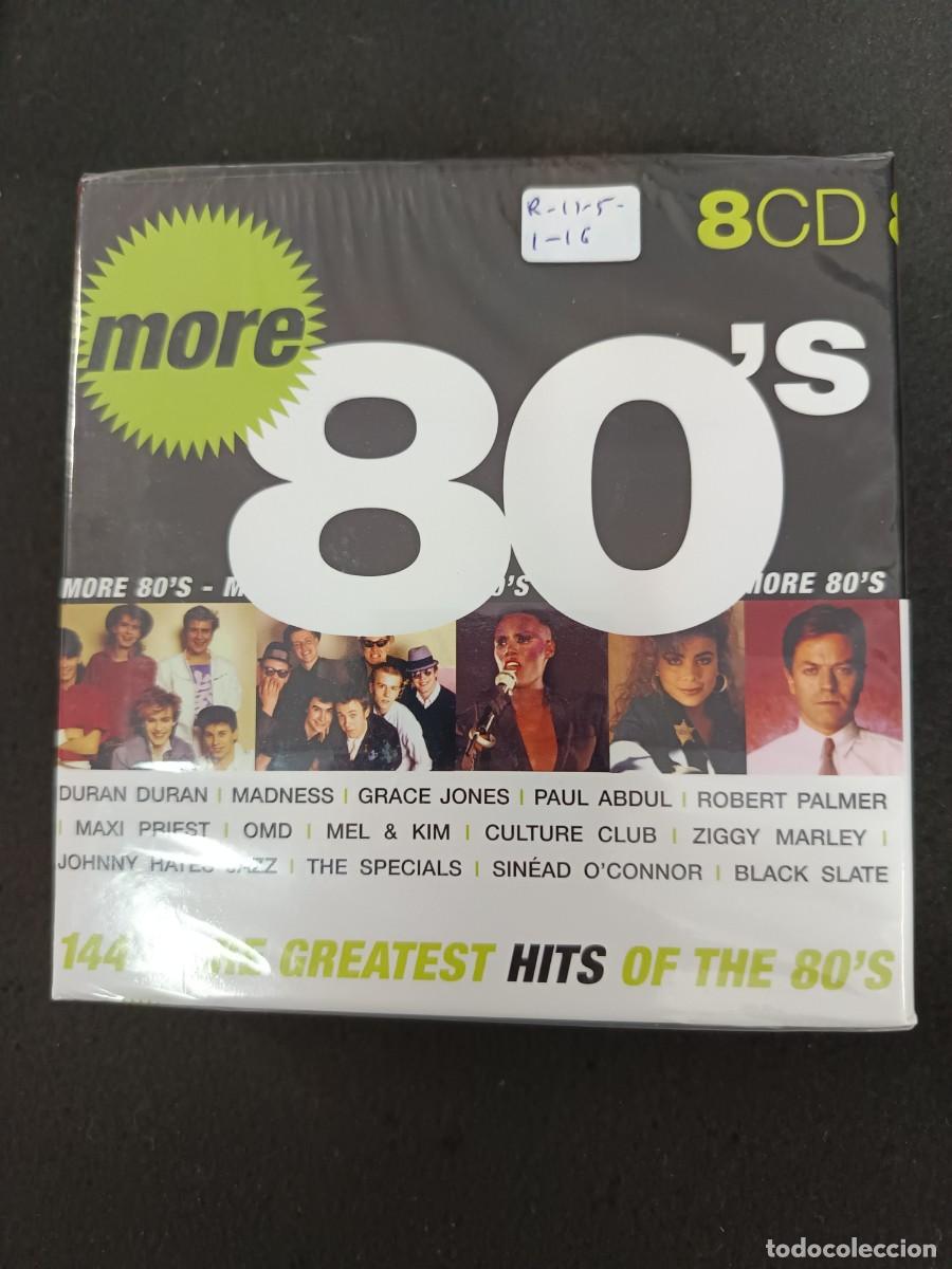 CDs de M&uacute;sica: 8 CD BOX. MORE 80'S. 144 MORE GREATEST HITS OF THE 80'S