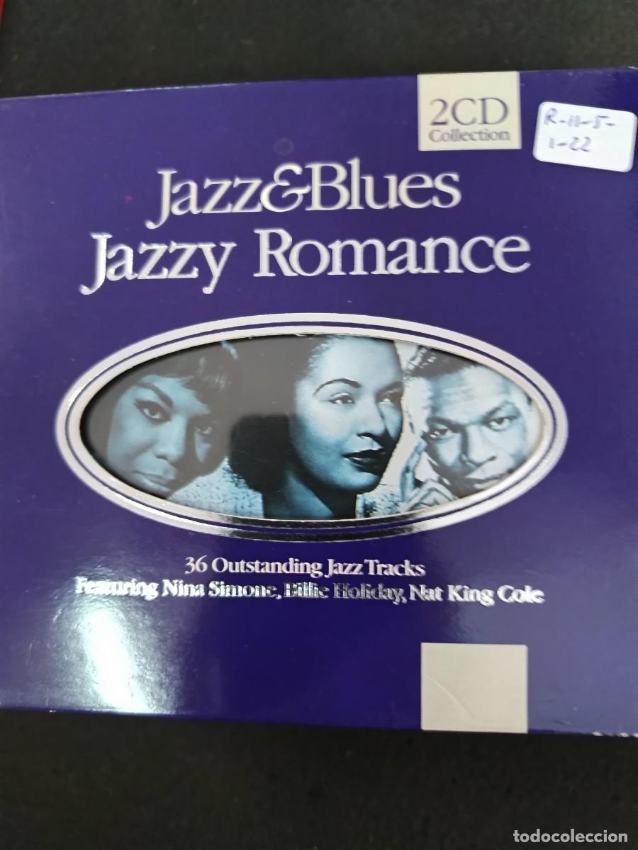 CDs de M&uacute;sica: 2 CD BOX. JAZZ & BLUES. JAZZY ROMANCE. NINA SIMONE, BILLIE HOLIDAY, NAT KING COLE