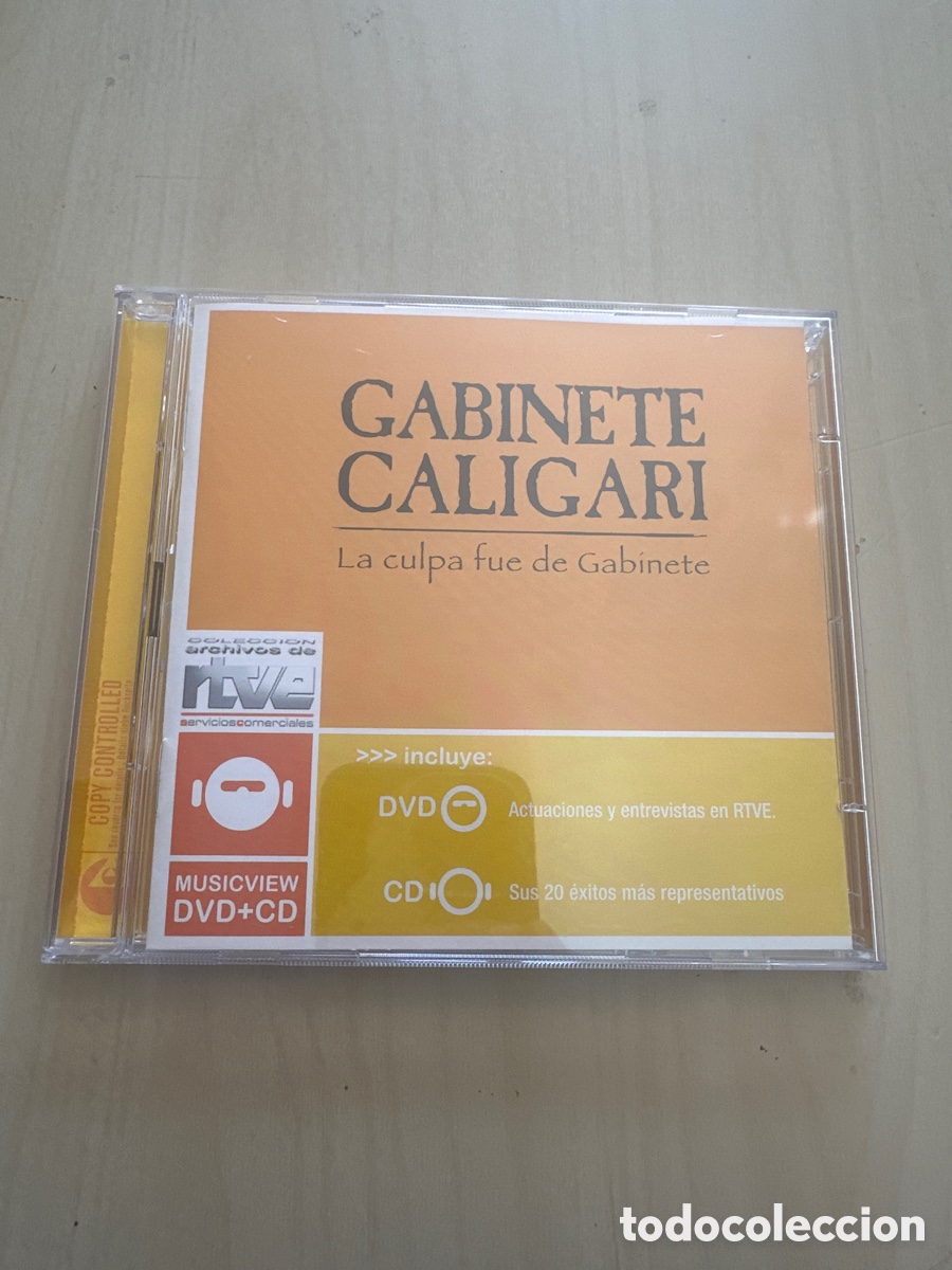 CDs de M&uacute;sica: Acd074 gabinete caligari la culpa fue de gabinete CD m&uacute;sica