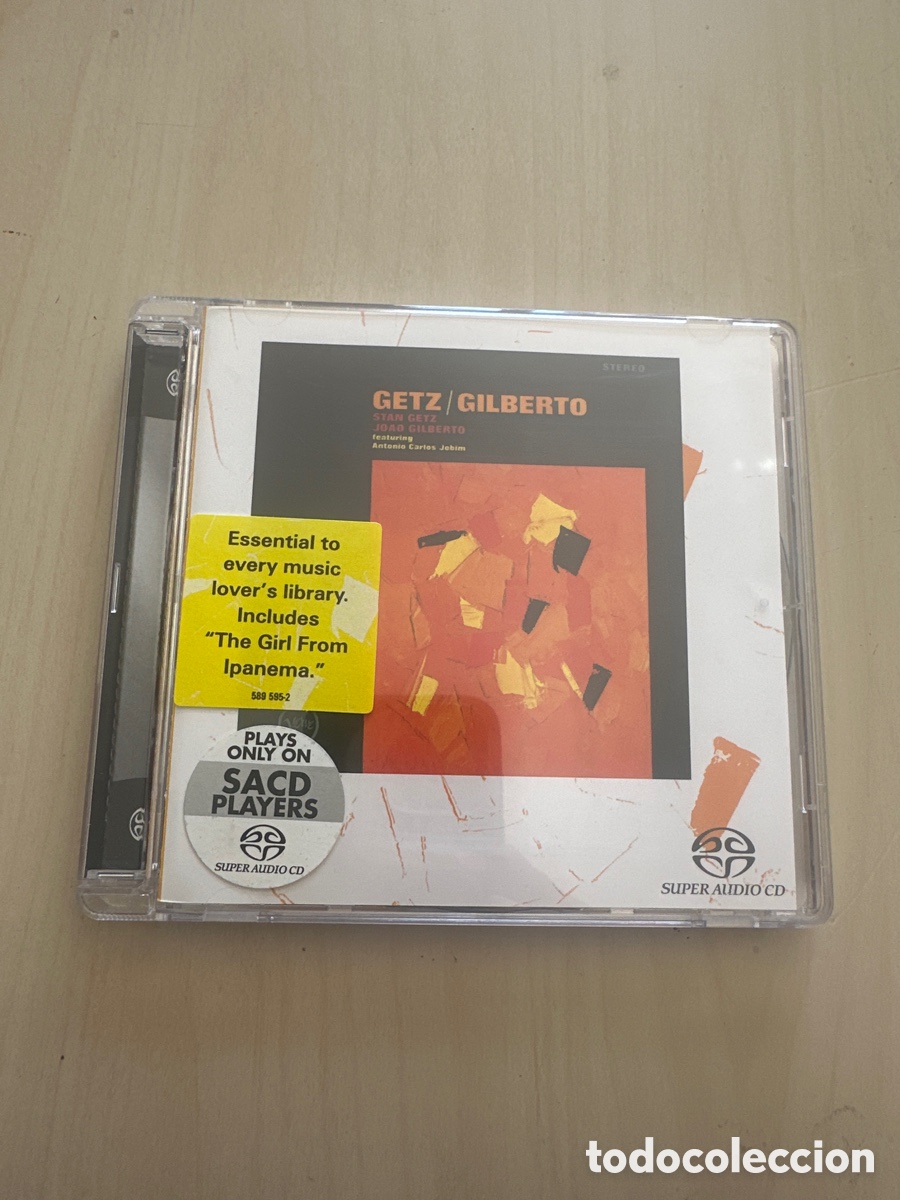 CDs de M&uacute;sica: Acd074 getz gilberto stan getz and Joao gilberto featuring Antonio Carlos jobim CD m&uacute;sica