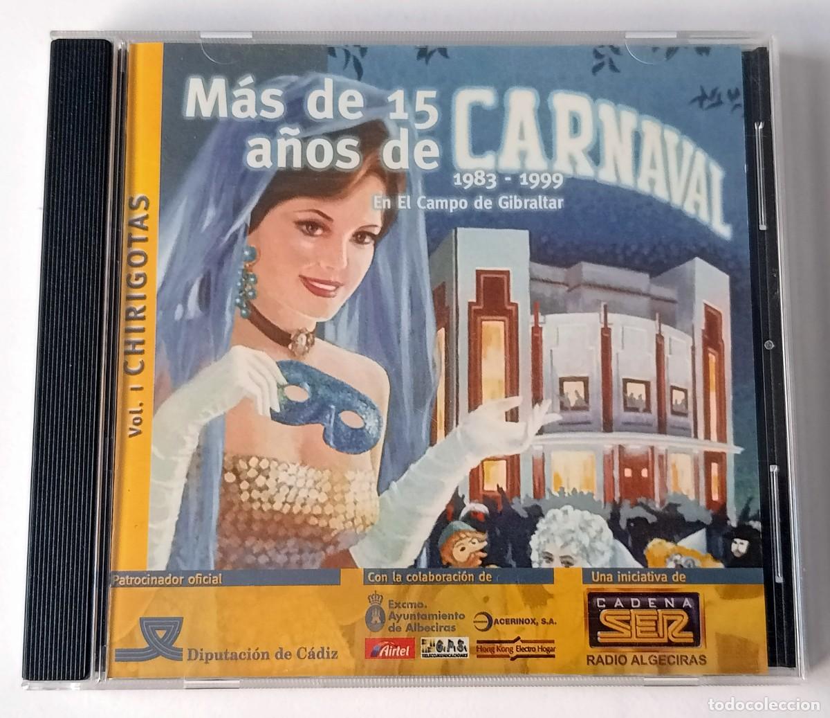 CD di Musica: CD CHIRIGOTAS DEL CAMPO DE GIBRALTAR (CARNAVAL DE C&Aacute;DIZ 1983-1999)