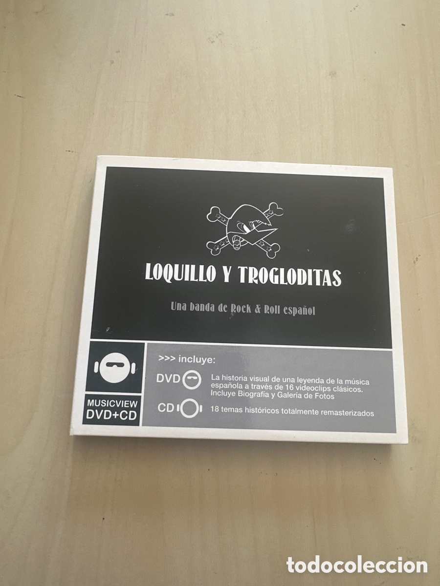 CDs de M&uacute;sica: Acd074 loquillo y trogloditas una nada de rock & roll espa&ntilde;ol CD m&uacute;sica