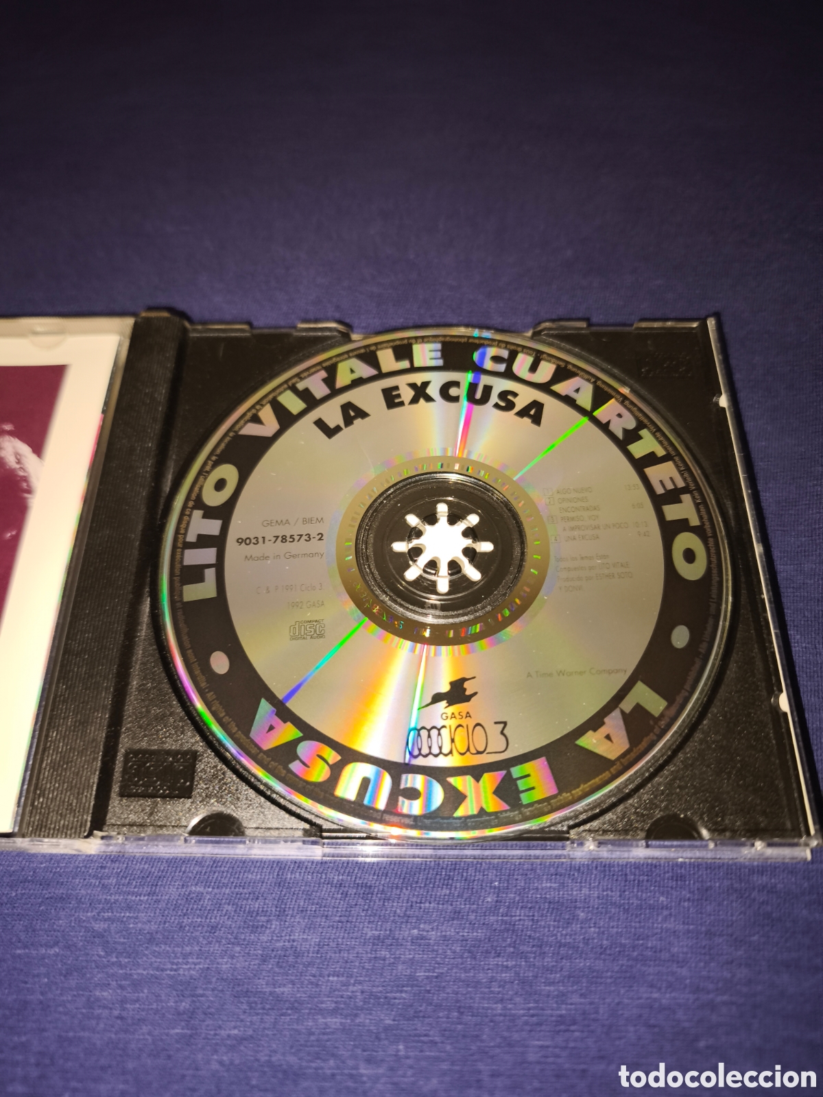 CDs de m&uacute;sica: Lito Vitale Cuarteto La excusa - Foto 3