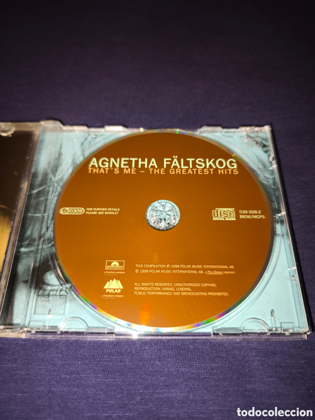 CDs de m&uacute;sica: Agnetha F&auml;ltskog Greatest Hits - Foto 3
