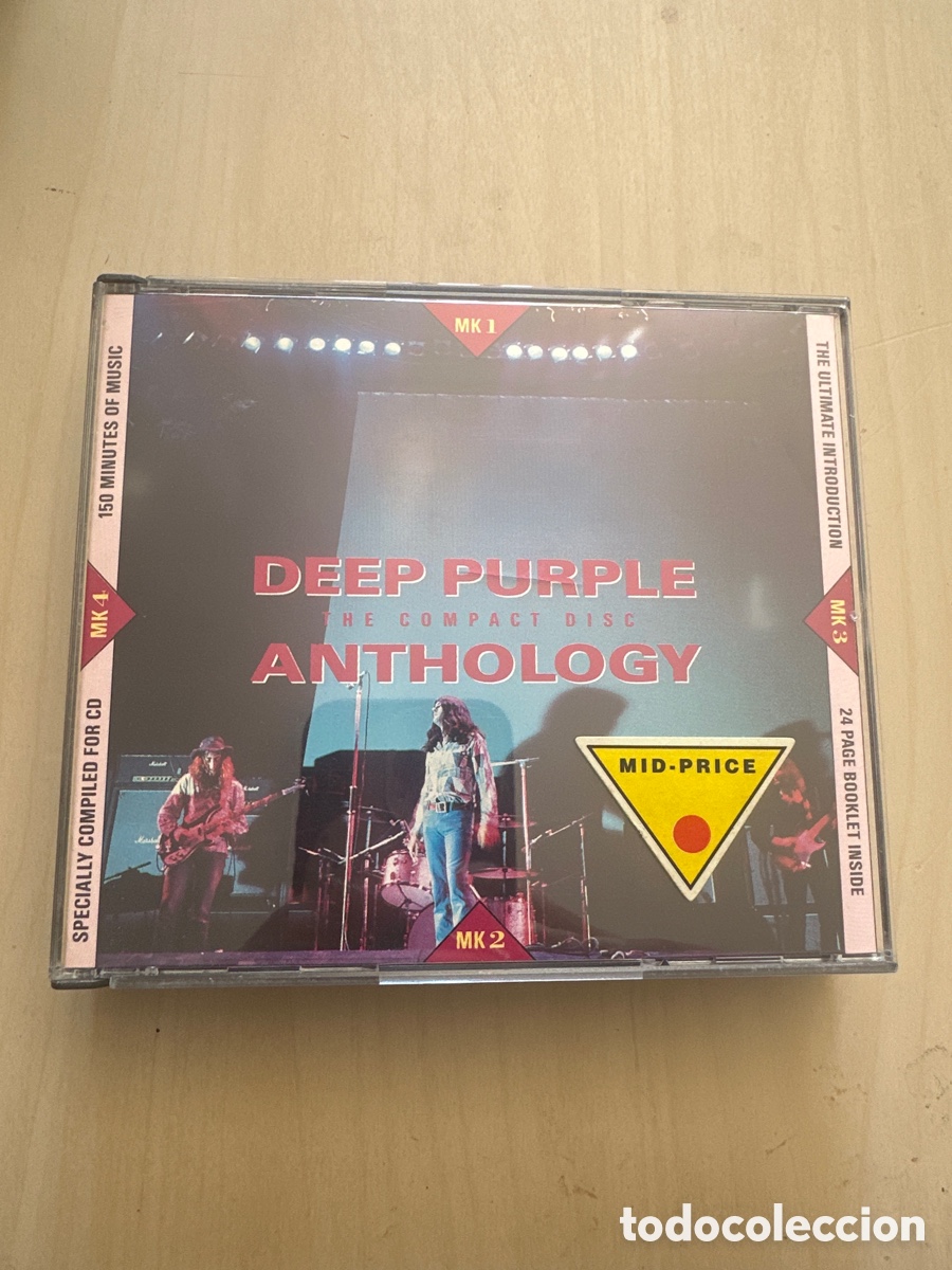 CDs de M&uacute;sica: Acd074 deep purple anthology CD m&uacute;sica